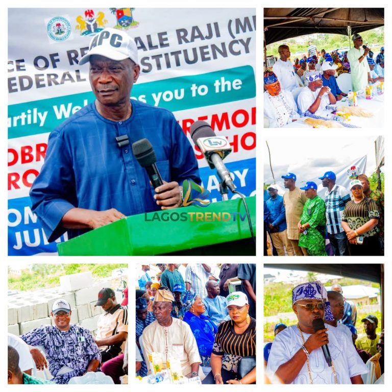 Rep. Wale Raji Flags Off New Schools in Odo-Mola, Bringing Dividends of Democracy to Eredo LCDA