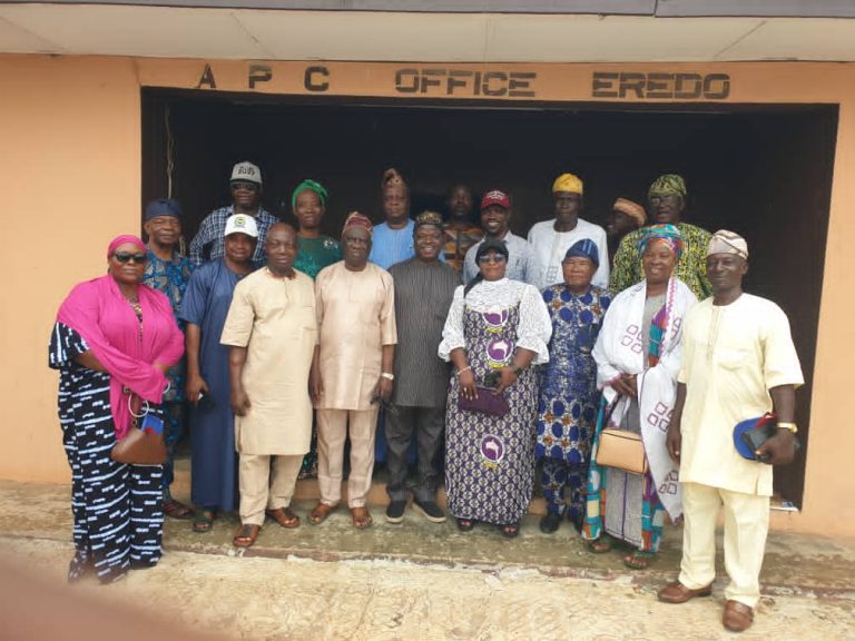 Hon. Isiaka Ibrahim, FCA Strengthens Grassroot Engagements, Meets Eredo APC Leaders Ahead of Party Primaries