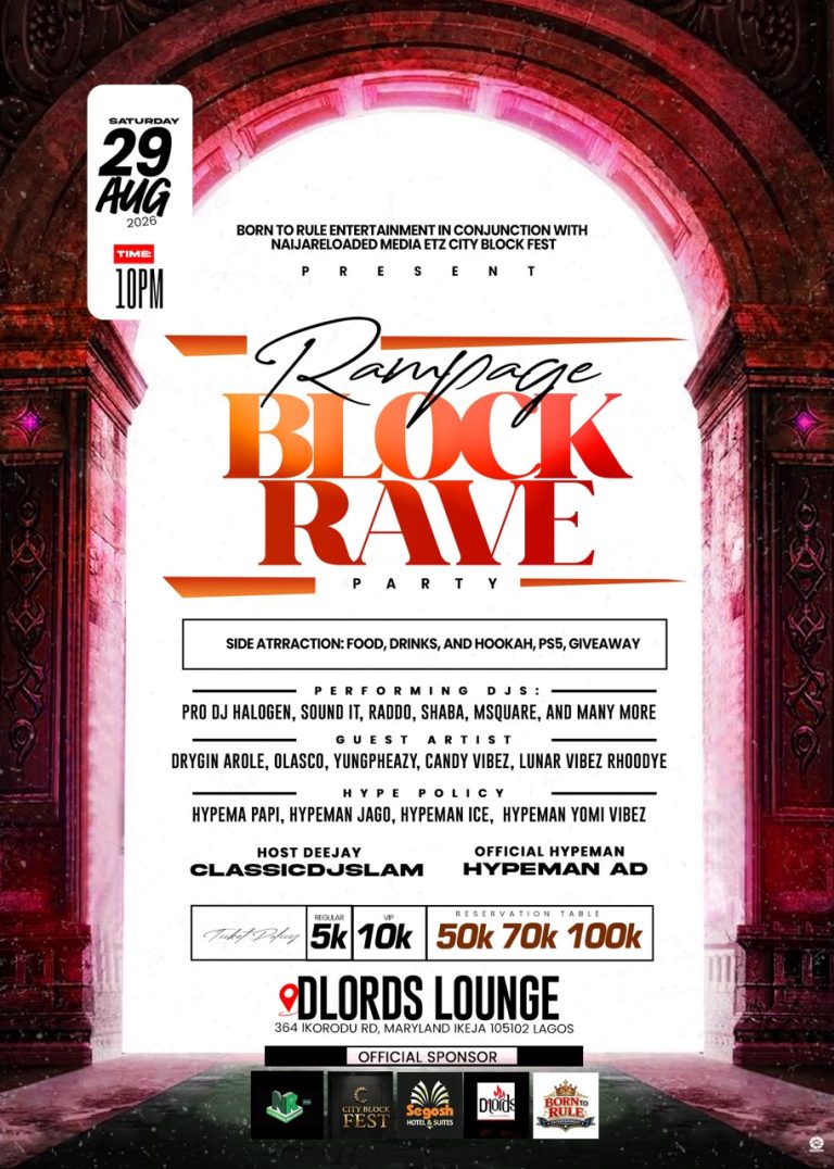 RAMPAGE BLOCK RAVE PARTY AUGUST 29th 2026