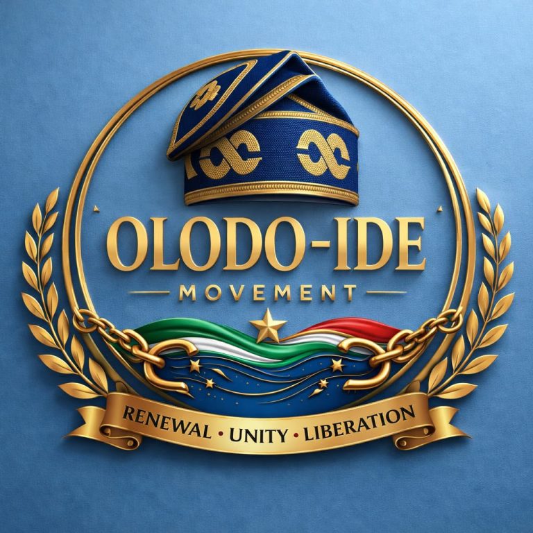 OLODO IDE MOVEMENT HAILS PRESIDENT BOLA AHMED TINUBU (THE RENEWED HOPE AGENDA IS WORKING)