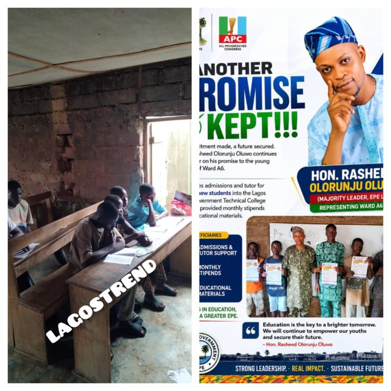 Video: Hon. Rasheed Olorunju Oluwo Fulfils Promise, Secures Admission and Educational Support for Five Epe Students