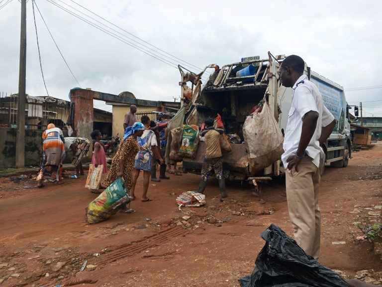 Just In: Relief as Waste Collection Truck Returns to Odomola Following Lagostrend Media Report; Residents Commend Hon. Akinloye, Seek More Trucks for Eredo LCDA