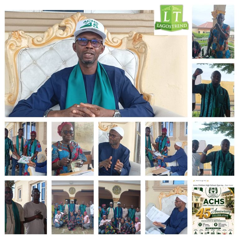 ARMY CHILDREN HIGH SCHOOL, EPE SET FOR 45TH ANNIVERSARY AS OLD STUDENTS VISIT ORIJERU OF IGBOOYE KINGDOM