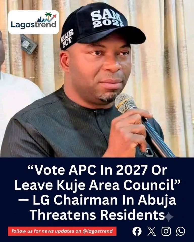 ​“Vote APC In 2027 Or Leave Kuje Area Council” — LG Chairman In Abuja Threatens Residents