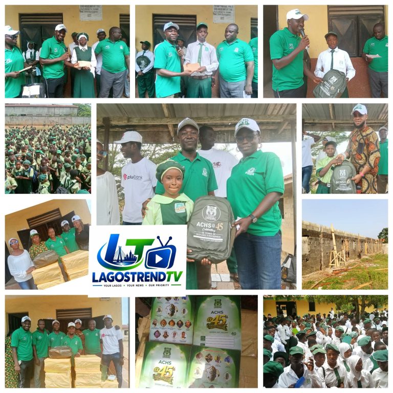 ARMY CHILDREN HIGH SCHOOL EPE OLD STUDENTS’ ASSOCIATION REVISITS ALMA MATER, REWARDS OUTSTANDING STUDENTS, DONATES EXERCISE BOOKS AND INSPECTS ONGOING CLASSROOM PROJECT