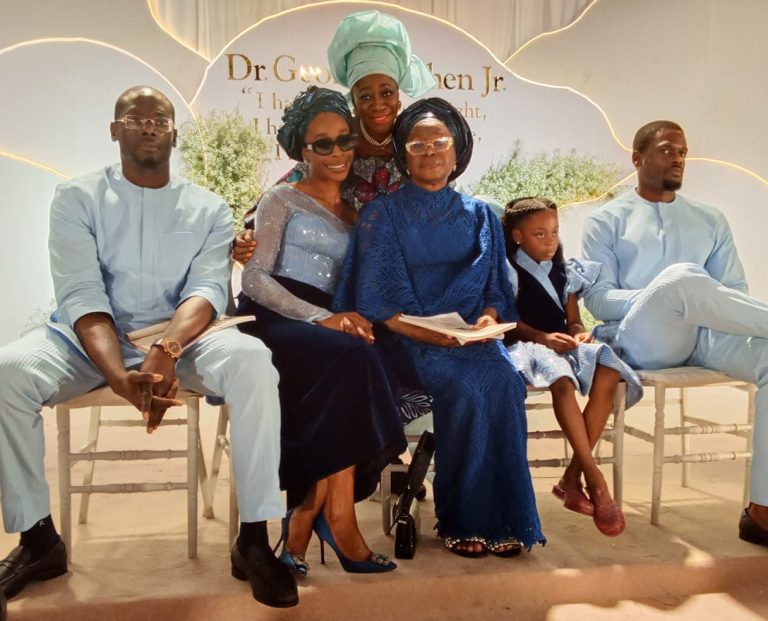 PHOTO NEWS: FAMILY, FRIENDS HONOUR LATE DR. GEOFFREY CHUKUNWIKEN OHEN (JR.) AT SERVICE OF SONGS AND NIGHT OF TRIBUTES