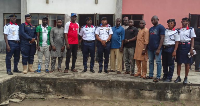 COMMUNITY ENGAGEMENT : NSCDC LAGOS MEETS BADAGRY STAKEHOLDERS, WARNS AGAINST ASSETS, INFRASTRUCTURE VANDALISM